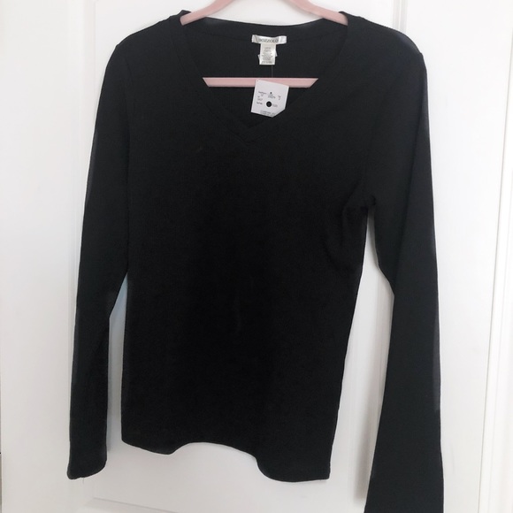Bozzolo Thermal /Waffle Knit Long Sleeve Black - Picture 4 of 4